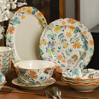 Nouvelle tasse à lait en porcelaine de style européen, design floral, grande capacité, pour le petit-déjeuner et les cadeaux