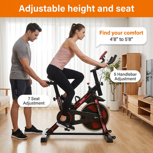 Bicicleta de Spinning Ergométrica para Ejercicio Físico, Bicicletas de Spinning para Interiores OEM para el Hogar - Product Image 6