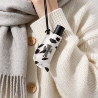 Pochette à bijoux et maquillage, porte-clés, étui à rouge à lèvres en cuir pour voyage
