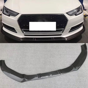 Splitter Anteriore in Vera Fibra di Carbonio per <span class=keywords><strong>Audi</strong></span> <span class=keywords><strong>A4</strong></span> S4 Sedan 2017 2018 2019, Modello <span class=keywords><strong>A4</strong></span> B9 S4 - Product Image 6