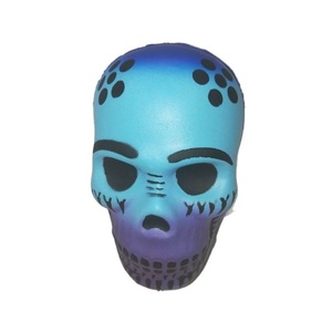 Nouvelles décorations créatives pour jouets, ornements suspendus, crânes mignons à rebond lent, jouets Halloween moelleux et effrayants - Product Image 1