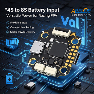 Controlador de Vuelo Borg Mini F7 de Alto Rendimiento, Entrada 4 8S, 12V Bec, Conector Fpc Sh1.0, Repuestos para Drones FPV - Product Image 6