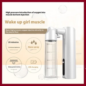 Pulvérisateur facial portable haute pression alimenté par USB en plastique, instrument de beauté domestique portatif, injection d'oxygène à bulles <span class=keywords><strong>nano</strong></span> - Product Image 4