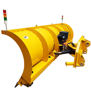 Oem Heavy Duty Snow Blade Skid Steer Tractor Hydraulic Pusher Shovel for Winter Driveway Street Removal Low Price - Product Image 2