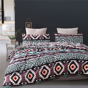 Housse de <span class=keywords><strong>couette</strong></span> en microfibre brossée avec impression numérique personnalisée, draps et taies d'oreiller - Product Image 2