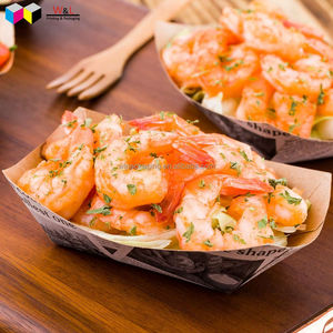 Bandeja <span class=keywords><strong>de</strong></span> barco <span class=keywords><strong>de</strong></span> papel para caja <span class=keywords><strong>de</strong></span> bandeja <span class=keywords><strong>de</strong></span> comida <span class=keywords><strong>de</strong></span> película con contenedor <span class=keywords><strong>de</strong></span> inmersión - Product Image 4