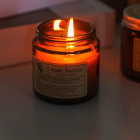 Décoration intérieure créative haut de gamme, bougie parfumée au matcha latte unique de style Instagram, cire de soja pour cadeau d'anniversaire ou de Noël