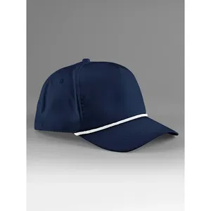 Cappellino da golf con dettagli in corda, merchandising sostenibile - Product Image 4