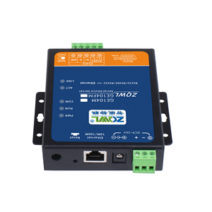 ZQWL-GE104FM อุตสาหกรรม IOT <span class=keywords><strong>GATEWAY</strong></span> Serial Device <span class=keywords><strong>Server</strong></span> 1-Port RS-232/485/422ไปยัง Modbus tcp/mqtt การประมวลผลขอบและการแยก - Product Image 3