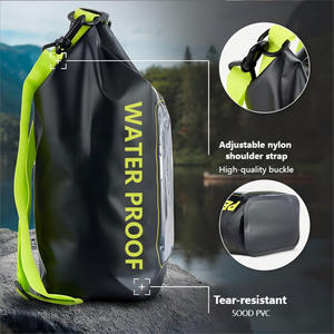 5 لتر حقيبة كروس بودي عصرية مقاومة للماء عائمة ضد الماء بولي كلوريد الفينيل مع شاشة تعمل باللمس للركوب والسباحة والرياضات المائية - Product Image 4