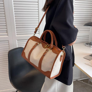 Bolso de Viaje Vintage Jinghong para Mujer, de Hombro o Cruzado, de Nylon, Cuero PU y Algodón, para Verano y Otoño - Product Image 6