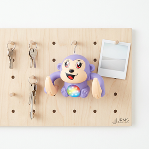 Juguete Interactivo de Mono con Luz y Música, Funciona con Pilas, Baila y Canta, Juguete Educativo para Niños Pequeños - Product Image 3