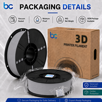 Filament d'impression 3D TPU 85A ultra souple Becreative OEM Private Label 1,75 mm Bobine de 1 kg 0,02 mm Flexible pour moulage direct