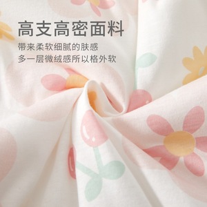 Combinaison en coton pour bébés filles, body tissé épais pour l'automne et l'hiver, à porter à l'intérieur ou à l'extérieur - Product Image 2