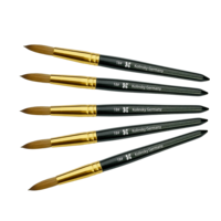 Vente chaude Nail Allemagne Manucure Stylo Pure Sable Kolinsky Acrylique Nail Art Brosse Avec Manche En Bois