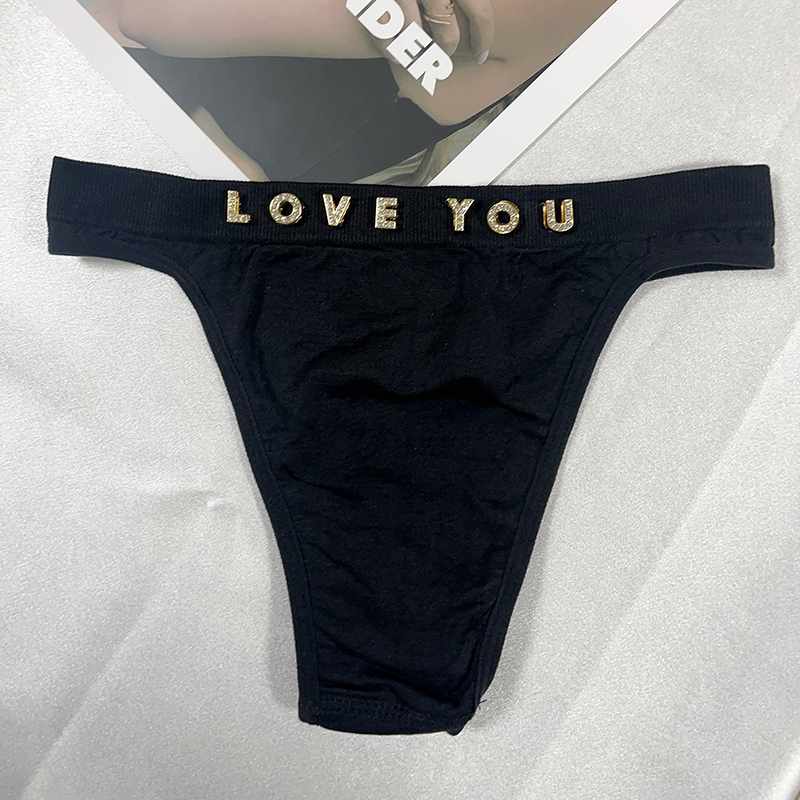 Black with letters