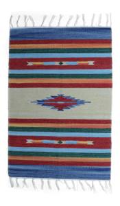 พรมทำมือผ้าฝ้ายขนาดสั่งทำได้ ทันสมัย ซักได้ ใช้ได้สองด้าน ขนปานกลาง - Product Image 2