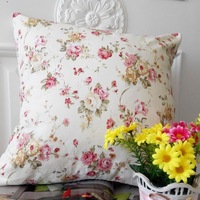 Taie d'oreiller Hoshom en velours 100 % coton, imprimée haute définition, motifs animaux de dessin animé et fleurs, personnalisable, pour la maison et le salon