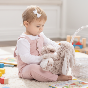Conejo de <span class=keywords><strong>Peluche</strong></span> con Patas Grandes, Orejas Caídas, Cola Esponjosa, Adorable, Alivia el Estrés, <span class=keywords><strong>Peluche</strong></span> Largo Lavable, Juguete para Niños Pequeños de 31cm-50cm - Product Image 4