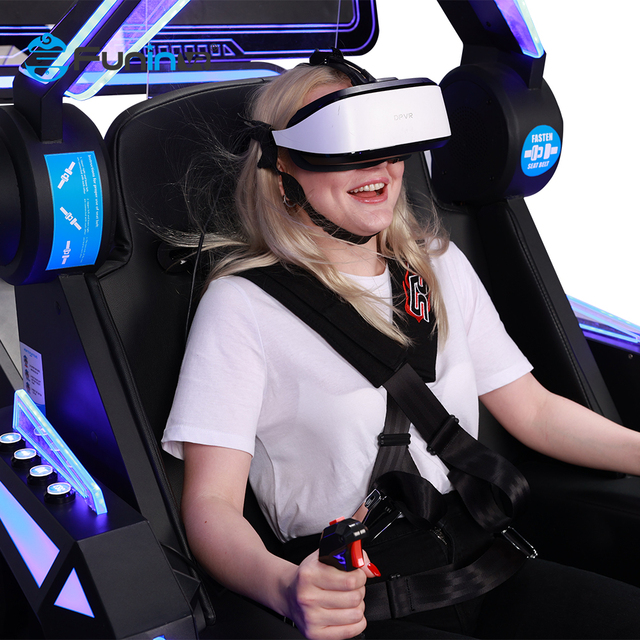 720 Degree Flight Simulator Cockpit 9D VR Shooting Rotating Games