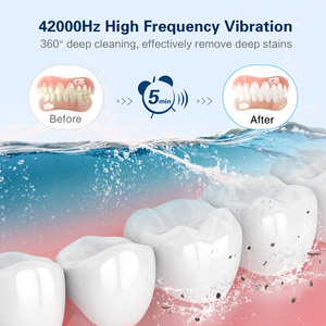 Fonction de chauffage UV nettoyage par ultrasons prothèses dentaires accolades bijoux brosse à dents tête aligneurs UV nettoyeur à ultrasons - Product Image 4