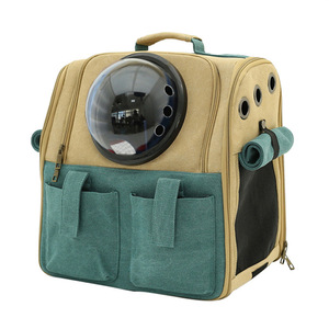 Baolujie Pet <b>Backpack</b> Carrier Transparent Window 12-Pound <b>Cat</b> Portable Travel Bag for <b>Cats</b> and Dogs - Product Image 5