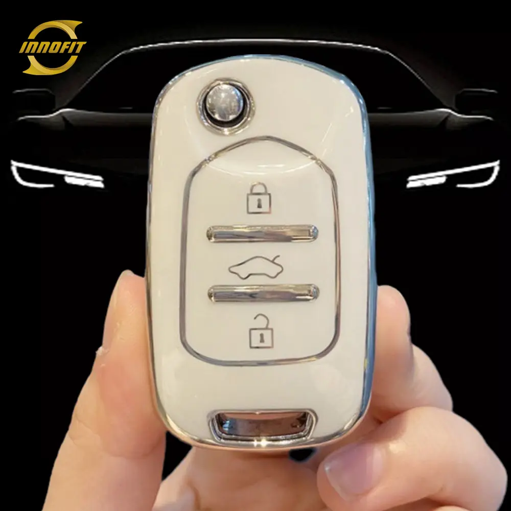 Innofit WUA1 TPU Auto Key Case Proveedor de alta calidad para Wuling Hongguang S1 S3 310 560 Journey 730 Miniev Nano Buen precio