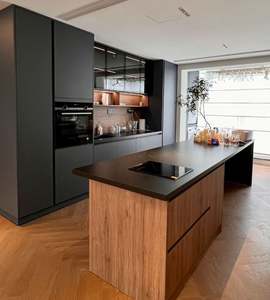 2025 Hot Style Open-Design Modern High-End <b>Kitchen</b> Storage <b>Cabinet</b> Light Luxury Restaurant <b>Sideboard</b> Integrated <b>Kitchen</b> - Product Image 1