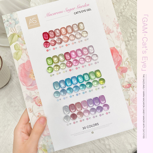 Set de Esmalte de Uñas Magnético Macaron Cat de 15ml, Marca Privada, Rosa Nude, Verde, Semipermanente, Barniz de Gel UV, Suministros para Uñas - Product Image 4