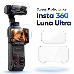 Film en verre trempé HD transparent pour Insta Luna Ultra, protection d'écran + protection d'objectif en verre pour caméra d'action Insta 360 Luna Ultra - Product Image 1
