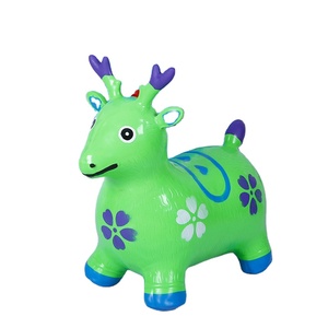 Amérique style sérigraphie pvc sans phtalates gonflable jouet <span class=keywords><strong>animal</strong></span> sautant <span class=keywords><strong>vache</strong></span> pour les enfants - Product Image 5