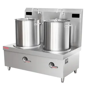 Commercial induction cooker soup stock pots