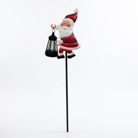Lumière solaire créative à insérer dans le sol, Père Noël, best-seller de la saison de Noël, lumière décorative extérieure pour jardin