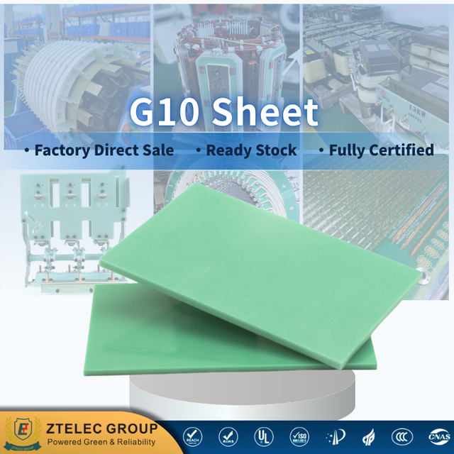 Electronic Insulation G10 Fiberglass Sheet ZTELEC G10 Knife Handle Material Epoxy Sheet