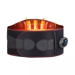 Cinto de Aquecimento Recarregável para Alívio da Dor nas Costas, Cinto de Massagem Vibratório com 3 Configurações de Temperatura - Product Image 1
