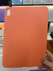 Coque plate anti-chute à motif litchi de couleur unie au design simple pour iPad Air 13 2024/iPad Pro 13 2024 <span class=keywords><strong>HONOR</strong></span> PAD X8PRO/X9 11.5 - Product Image 1