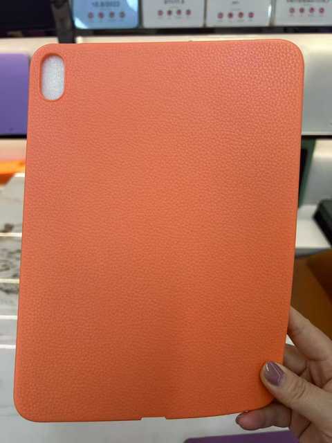 Simple Design Pure Color Lychee Pattern Anti Drop Flat Cover for IPAD AIR 13 2024/IPAD PRO 13 2024 HONOR PAD X8PRO/X9 11.5