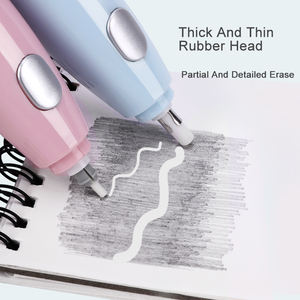 Tenwin 8305 <span class=keywords><strong>Gomme</strong></span> <span class=keywords><strong>électrique</strong></span> à rotation automatique <span class=keywords><strong>Gomme</strong></span> à crayon en plastique <span class=keywords><strong>rechargeable</strong></span> USB avec caoutchouc de style bureau - Product Image 6