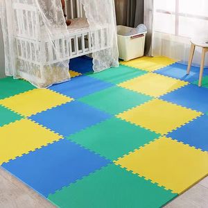 Tapis de <span class=keywords><strong>sol</strong></span> en mousse eva pour bébés, matelas de jeu écologiques pour les enfants qui rampent, 10 pièces - Product Image 2