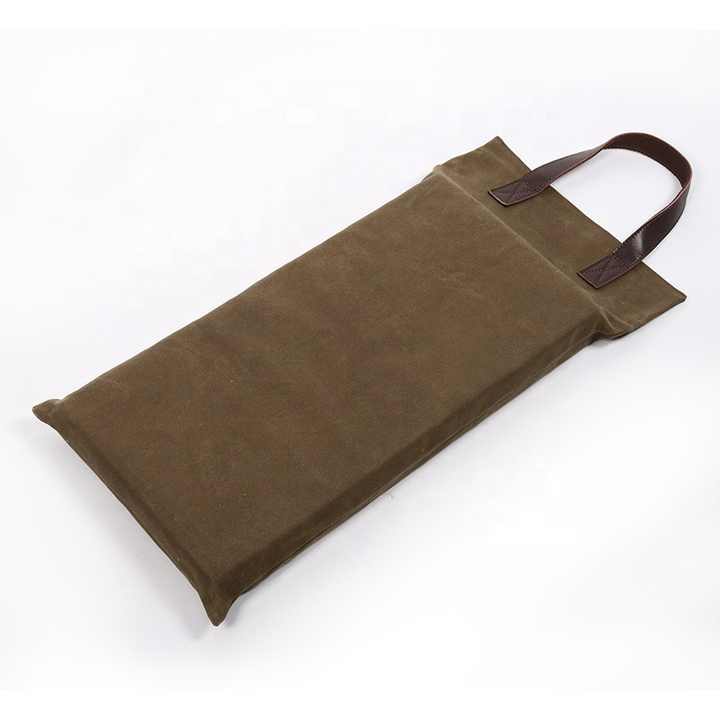 CHANGRONG Custom Waxed Canvas New Kneeling Pad Gardening Kneeling Mat Garden Kneeler