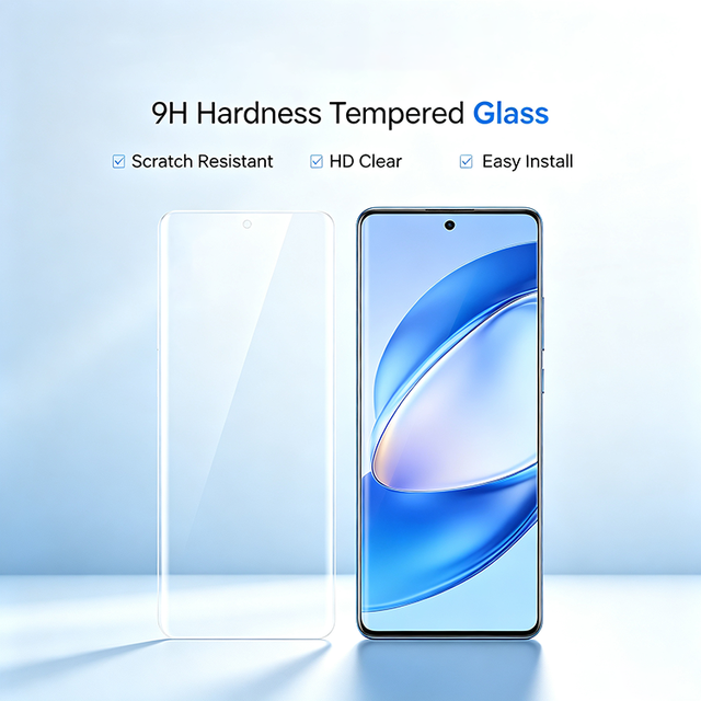 High Quality Anti-fingerprint Tempered Glass Screen Protector for Samsung Galaxy S25 S24 Plus Tempered Glass