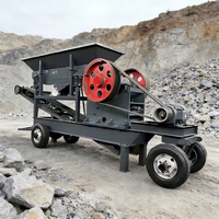 Nouveau Concasseur à Mâchoires Diesel PE250X400 Haute Performance avec Moteur à Engrenages et Roulement pour Carrière de Minerai, Gravier, Calcaire et Granit