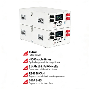Batería Apilable PL Stock para Almacenamiento de Energía Solar 15KW 16KW 32KW 8000 Ciclos 51.2V 280AH 314Ah con BMS 200A V19 - Product Image 4