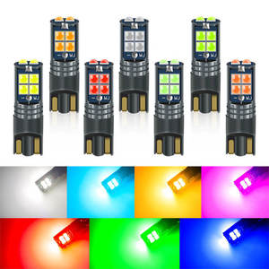 Ampoule LED T10 pour voiture W5W Canbus 168 194 6000K 3030 10-SMD Blanc pour éclairage intérieur de voiture, feux de stationnement, sans erreur, 12V - Product Image 2