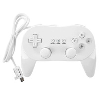 Manette de jeu Wii classique de 2e génération, tout nouveau contrôleur de jeu filaire pour console Wii