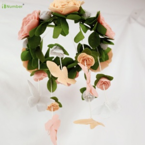 เตียงสัตว์ดาวสีทองผีเสื้อเด็กผู้หญิงเดซี่เปลเด็กทารกเคลื่อนที่ได้สำหรับเพดานเปลเด็กทารก - Product Image 4