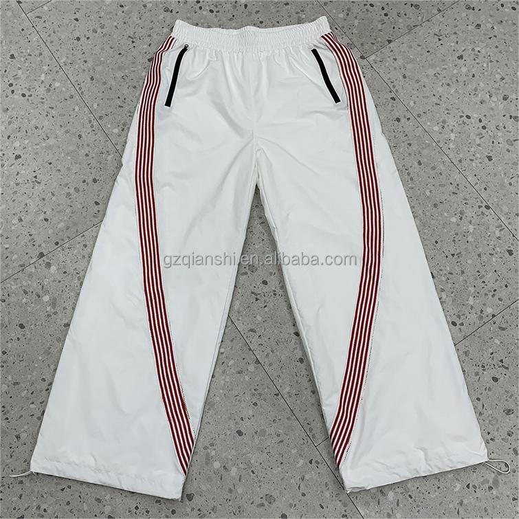 Nylon Track Pants Men's Windproof Lightweight Casual Wear