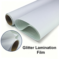 Film de plastification à froid brillant transparent à paillettes pour photos, affiches, décoration intérieure, écologique, anti-âge, adhésif, pour dossier de plastification