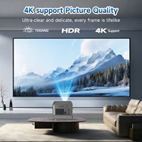 Proyector Magcubic 1100ANSI Compatible con 8K Nativo 1080P con Wifi6 BT5.4 16G, Enfoque Automático, Allwinner H726, Portátil HY450GT