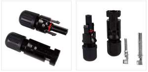 IP67 방수 2.5mm² 4mm² 6mm² 30a 1000v Pv Dc 태양광 패널 케이블 태양광 역류 방지 커넥터 태양광 발전 시스템용 - Product Image 3